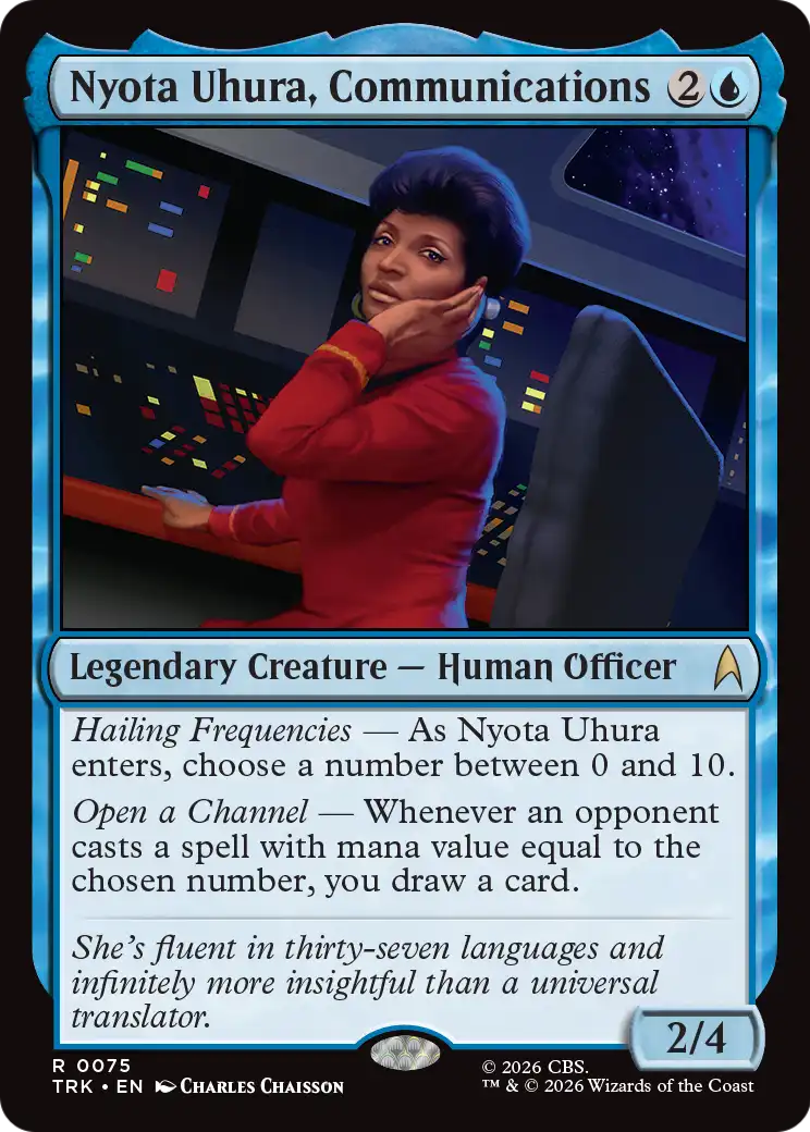 Nyota Uhura, Communications [Star Trek] | Deep Dive Games St. Marys