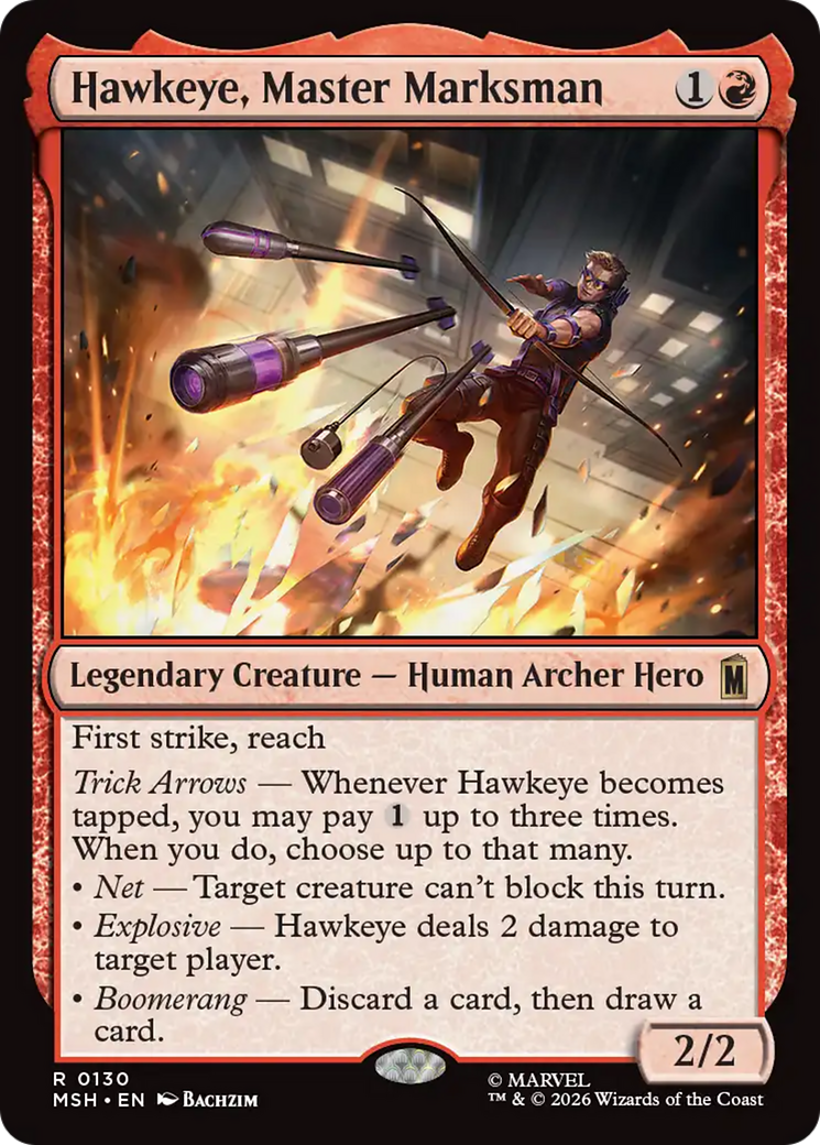 Hawkeye, Master Marksman [Marvel Super Heroes] | Deep Dive Games St. Marys