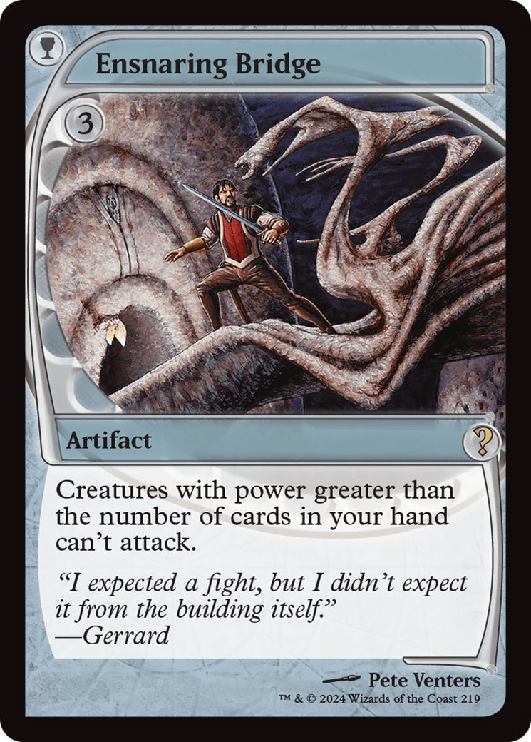 Ensnaring Bridge (Future Sight) [Mystery Booster 2] | Deep Dive Games St. Marys