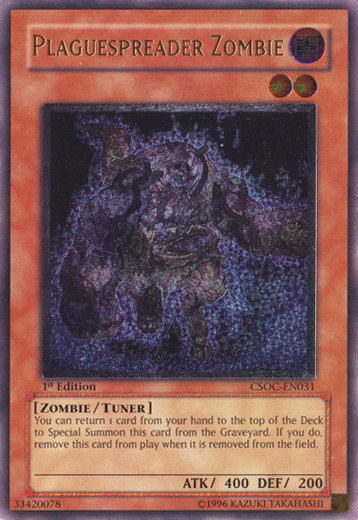 Plaguespreader Zombie (UTR) [CSOC-EN031] Ultimate Rare | Deep Dive Games St. Marys