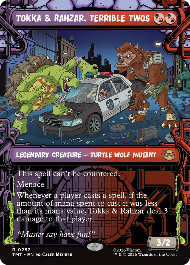 Tokka & Rahzar, Terrible Twos (Showcase) [Teenage Mutant Ninja Turtles] | Deep Dive Games St. Marys
