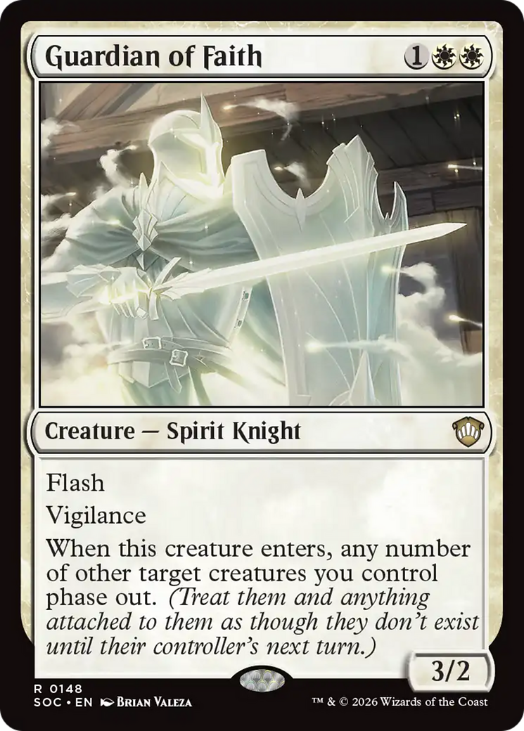 Guardian of Faith [Secrets of Strixhaven Commander] | Deep Dive Games St. Marys