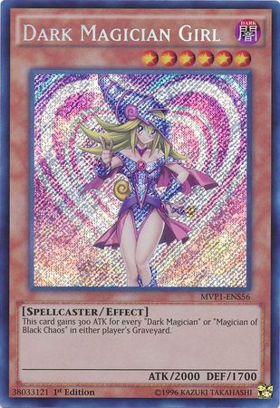 Dark Magician Girl [MVP1-ENS56] Secret Rare | Deep Dive Games St. Marys