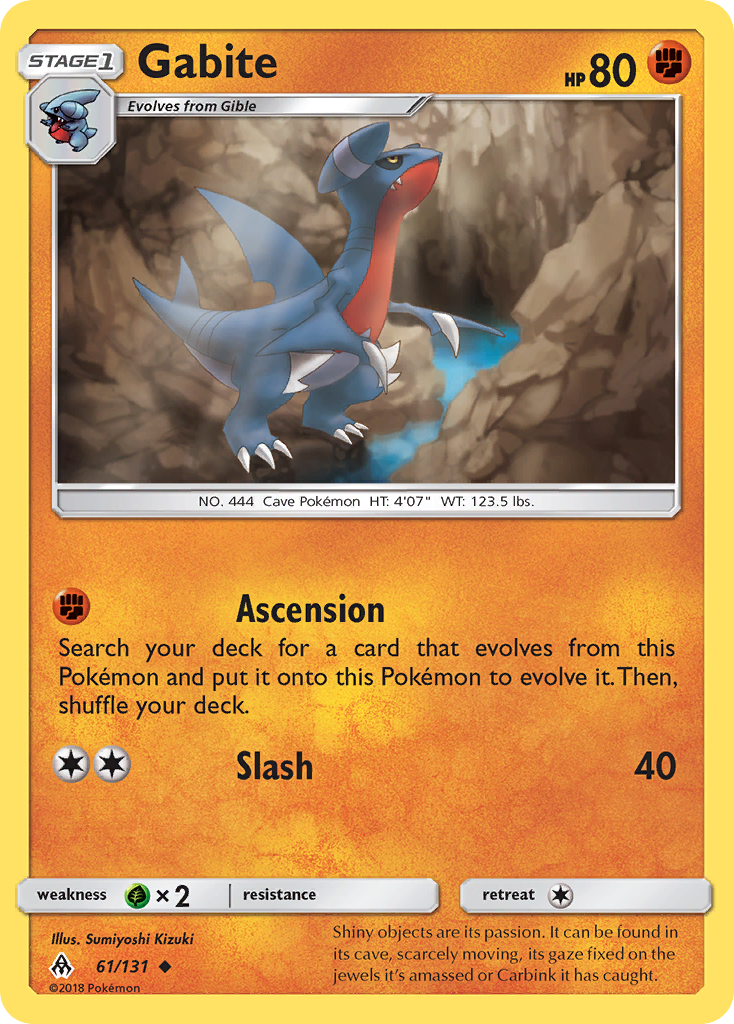 Gabite (61/131) [Sun & Moon: Forbidden Light] | Deep Dive Games St. Marys