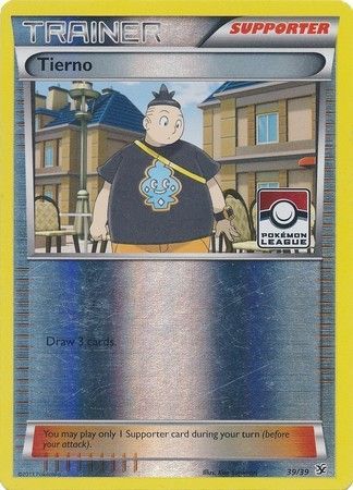 Tierno (39/39) (League Promo) [XY: Kalos Starter Set] | Deep Dive Games St. Marys