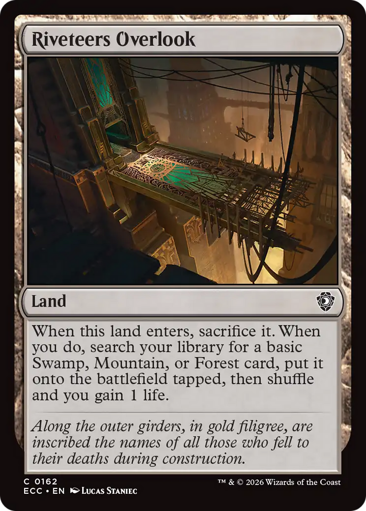Riveteers Overlook [Lorwyn Eclipsed Commander] | Deep Dive Games St. Marys