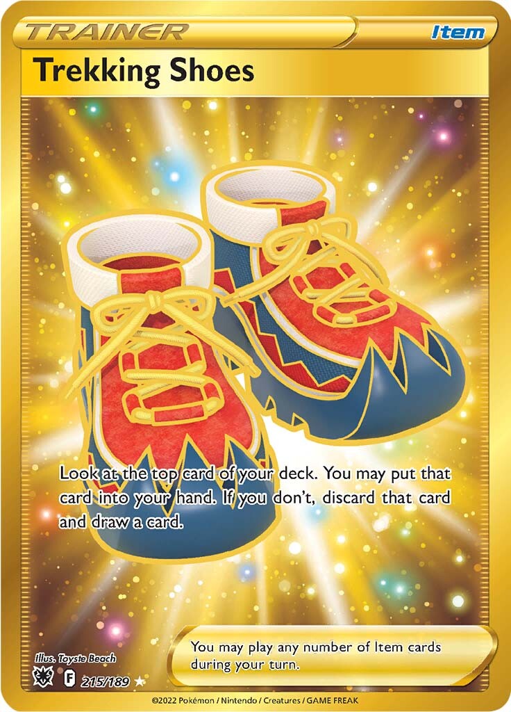 Trekking Shoes (215/189) [Sword & Shield: Astral Radiance] | Deep Dive Games St. Marys