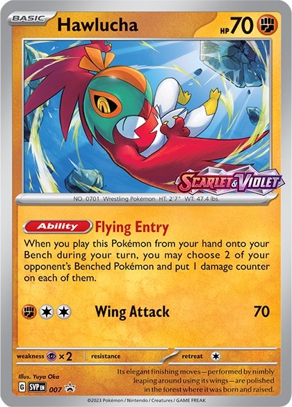 Hawlucha (007) [Scarlet & Violet: Black Star Promos] | Deep Dive Games St. Marys