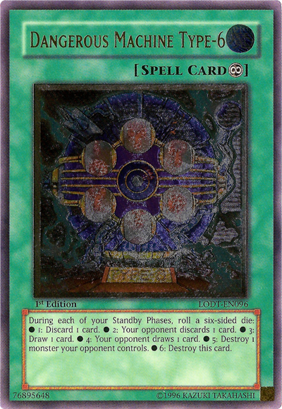 Dangerous Machine Type-6 [LODT-EN096] Ultimate Rare | Deep Dive Games St. Marys