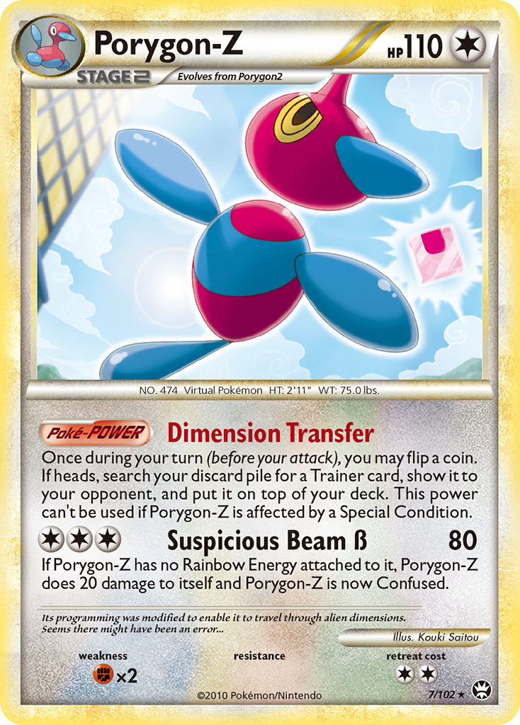 Porygon-Z (7/102) [HeartGold & SoulSilver: Triumphant] | Deep Dive Games St. Marys