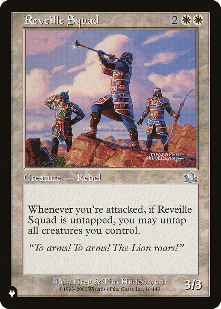 Reveille Squad [The List] | Deep Dive Games St. Marys