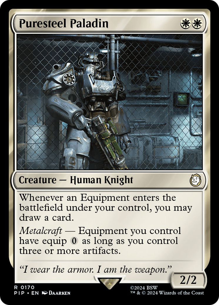 Puresteel Paladin [Fallout] | Deep Dive Games St. Marys