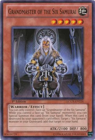 Grandmaster of the Six Samurai [LCGX-EN226] Common | Deep Dive Games St. Marys