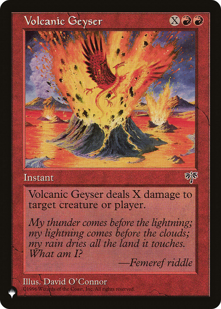 Volcanic Geyser [The List] | Deep Dive Games St. Marys