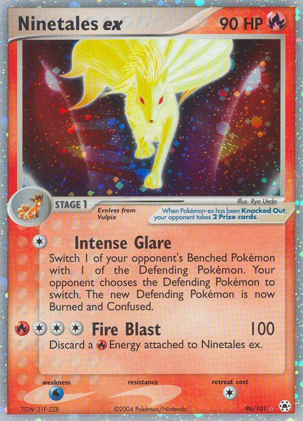 Ninetales ex (96/101) [EX: Hidden Legends] | Deep Dive Games St. Marys