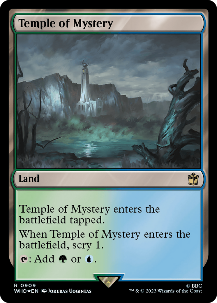 Temple of Mystery (Surge Foil) [Doctor Who] | Deep Dive Games St. Marys
