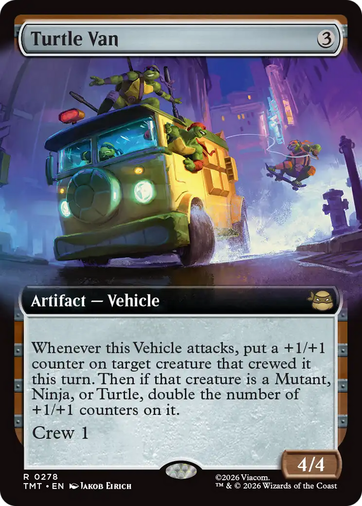 Turtle Van (Extended Art) [Teenage Mutant Ninja Turtles] | Deep Dive Games St. Marys