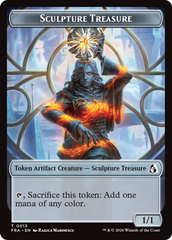 Sculpture Treasure // Beast Double-Sided Token [Reality Fracture Tokens] | Deep Dive Games St. Marys