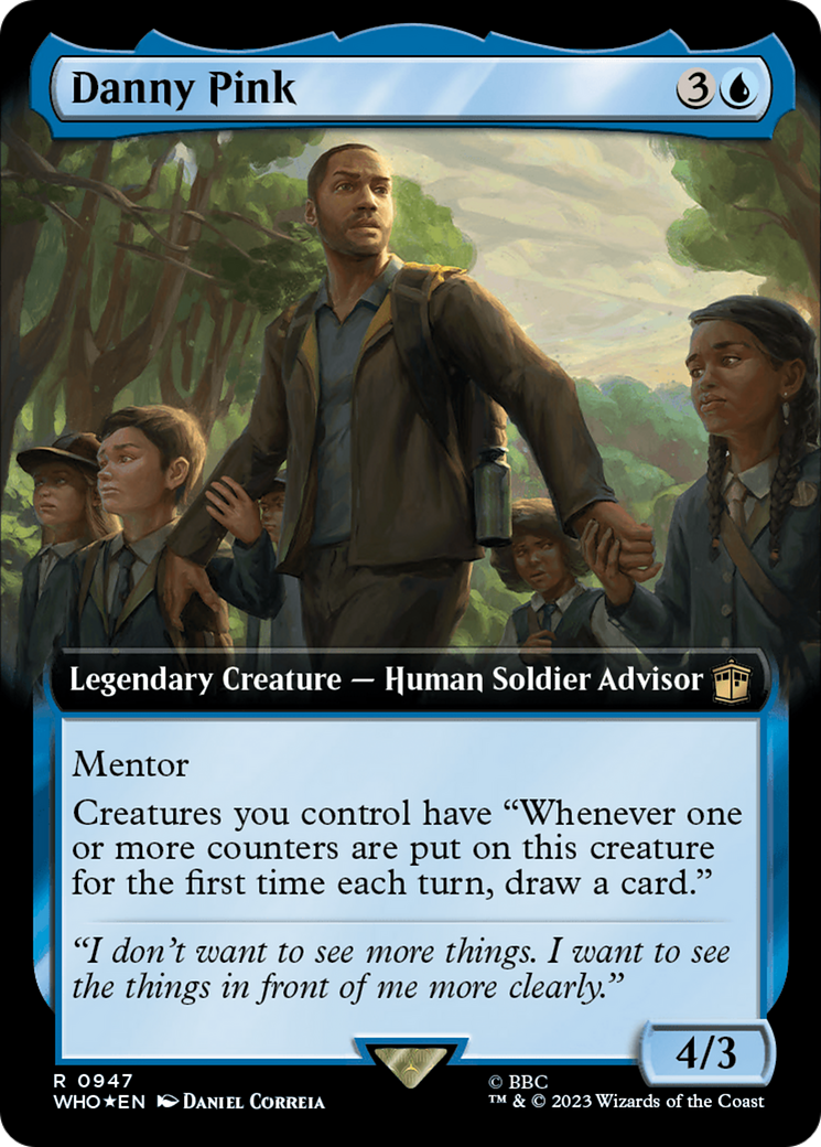 Danny Pink (Extended Art) (Surge Foil) [Doctor Who] | Deep Dive Games St. Marys