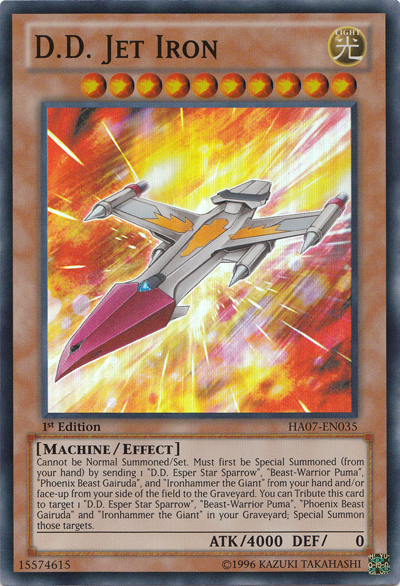 D.D. Jet Iron [HA07-EN035] Super Rare | Deep Dive Games St. Marys