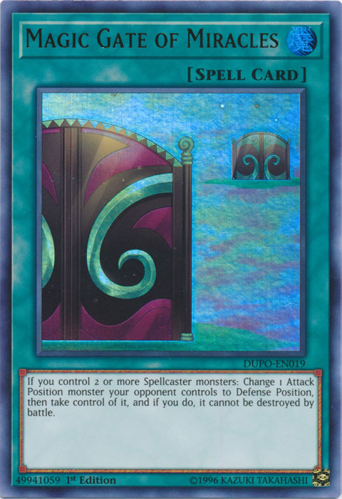 Magic Gate of Miracles [DUPO-EN019] Ultra Rare | Deep Dive Games St. Marys