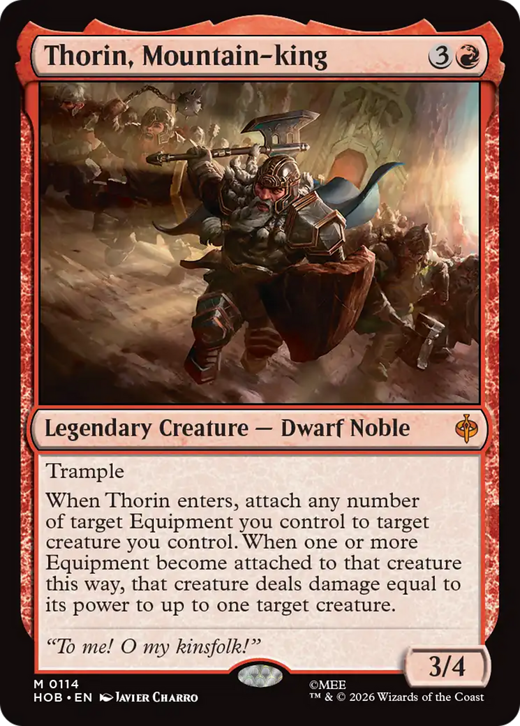 Thorin, Mountain-king [The Hobbit] | Deep Dive Games St. Marys