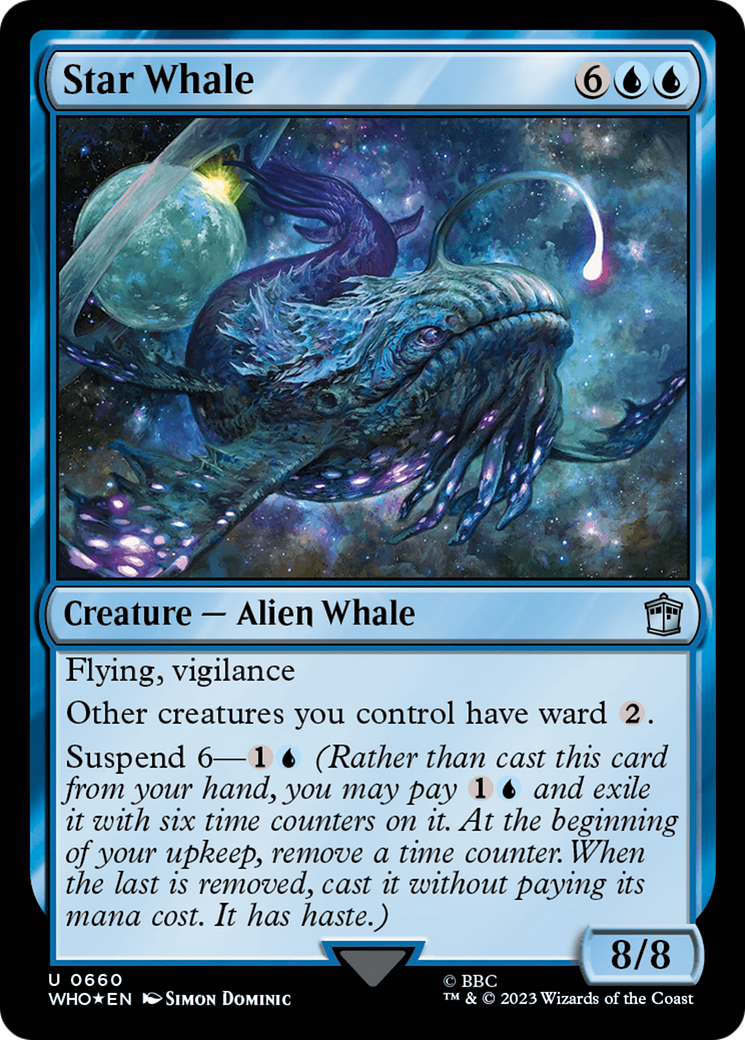 Star Whale (Surge Foil) [Doctor Who] | Deep Dive Games St. Marys