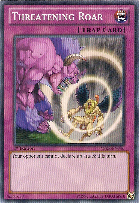 Threatening Roar [YSKR-EN046] Common | Deep Dive Games St. Marys