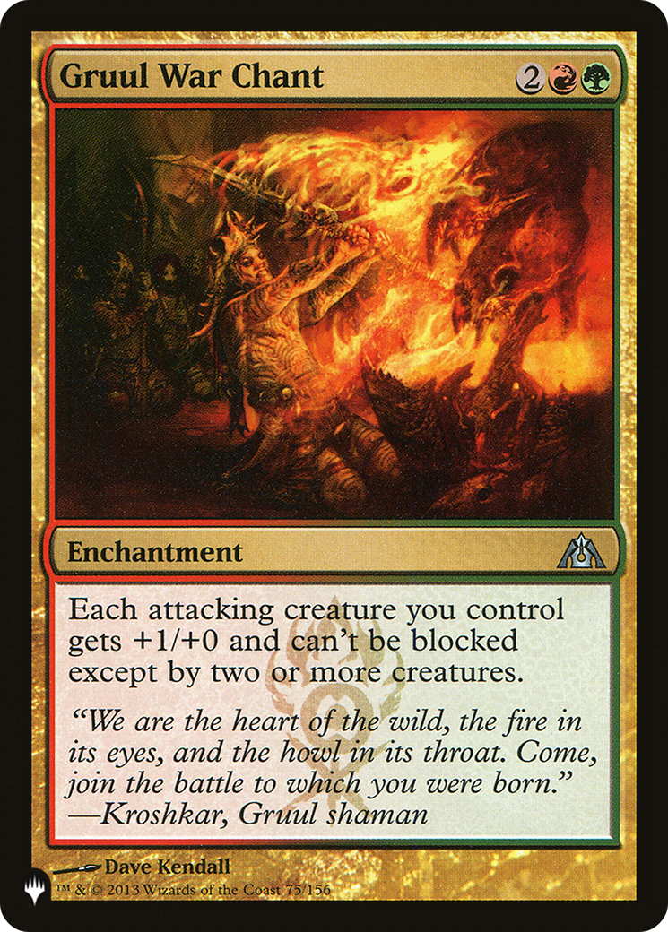 Gruul War Chant [The List] | Deep Dive Games St. Marys