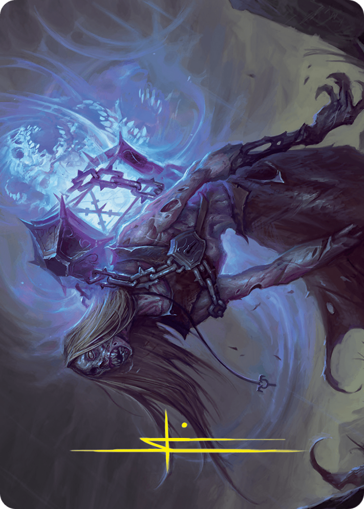 Soul-Shackled Zombie Art Card (9/54) [Foundations Art Series] | Deep Dive Games St. Marys