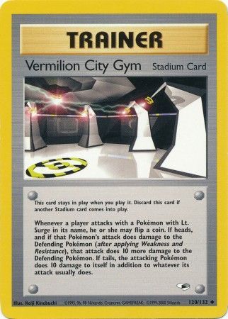 Vermilion City Gym (120/132) [Gym Heroes Unlimited] | Deep Dive Games St. Marys