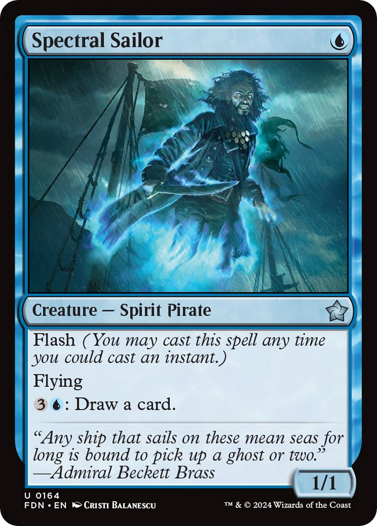 Spectral Sailor [Foundations] | Deep Dive Games St. Marys