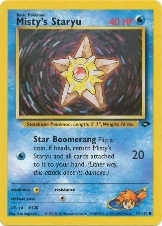 Misty's Staryu (92/132) [Gym Challenge Unlimited] | Deep Dive Games St. Marys