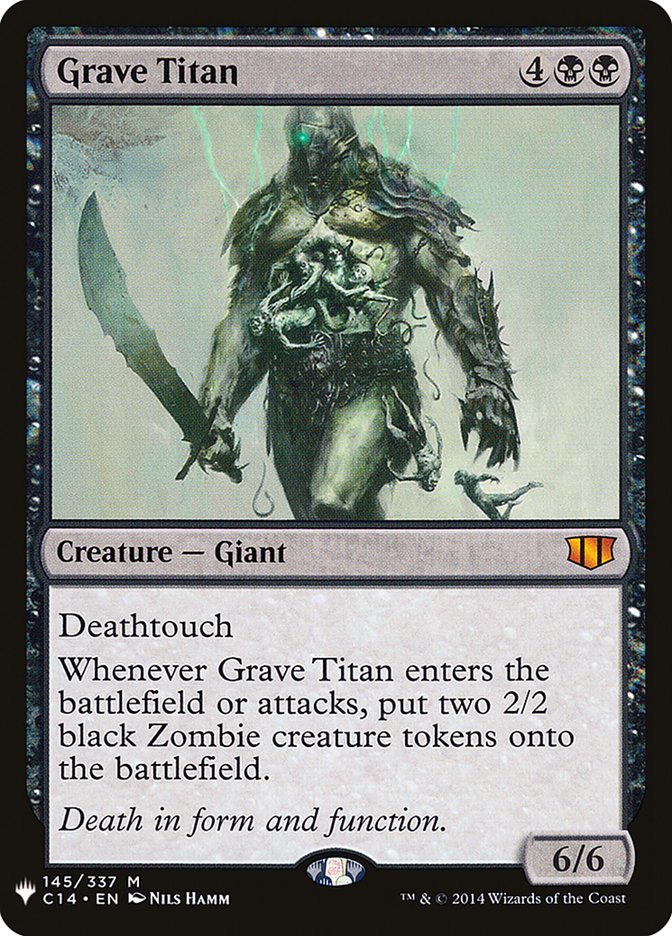 Grave Titan [Mystery Booster] | Deep Dive Games St. Marys