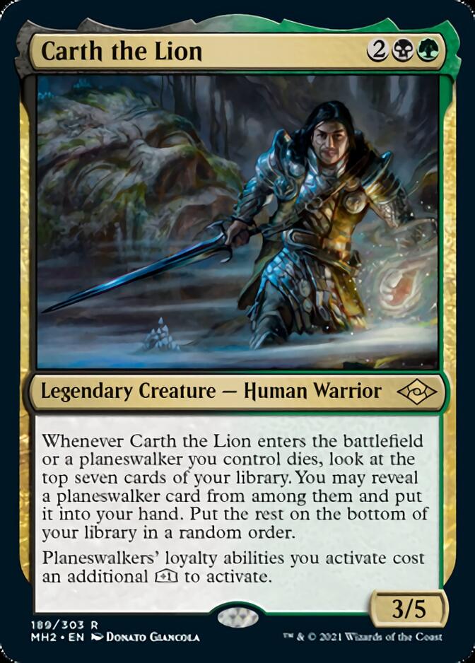 Carth the Lion [Modern Horizons 2] | Deep Dive Games St. Marys