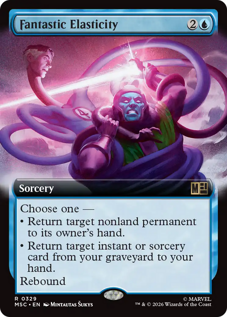 Fantastic Elasticity (Extended Art) [Marvel Super Heroes Commander] | Deep Dive Games St. Marys