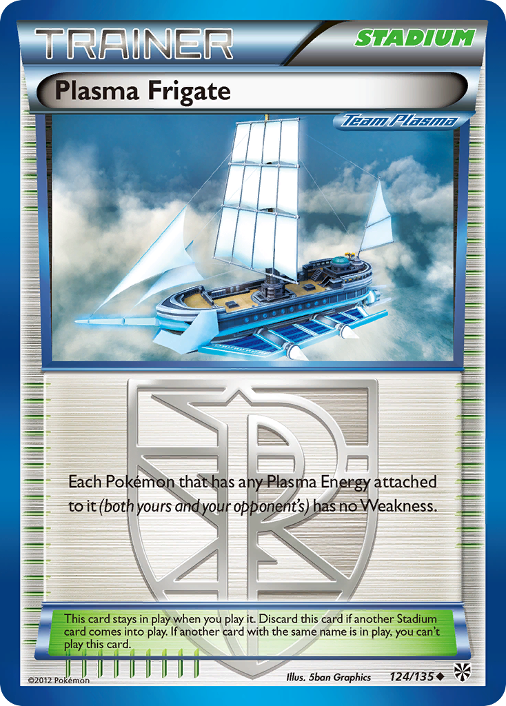 Plasma Frigate (124/135) [Black & White: Plasma Storm] | Deep Dive Games St. Marys