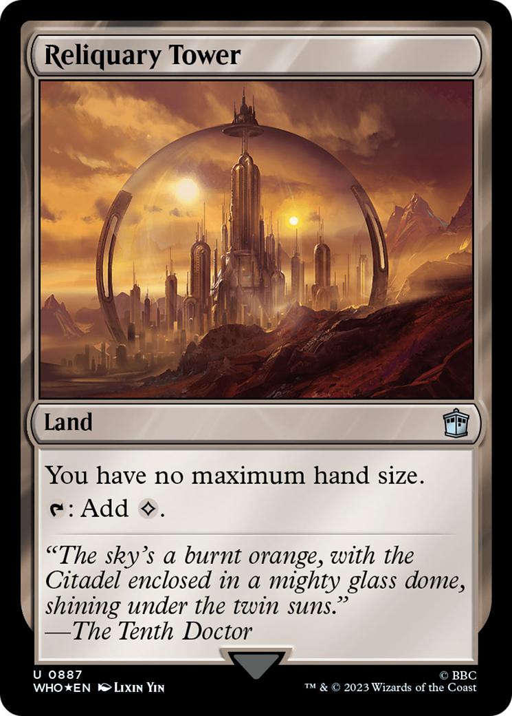 Reliquary Tower (Surge Foil) [Doctor Who] | Deep Dive Games St. Marys