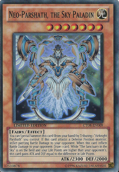 Neo-Parshath, The Sky Paladin [CT08-EN009] Super Rare | Deep Dive Games St. Marys
