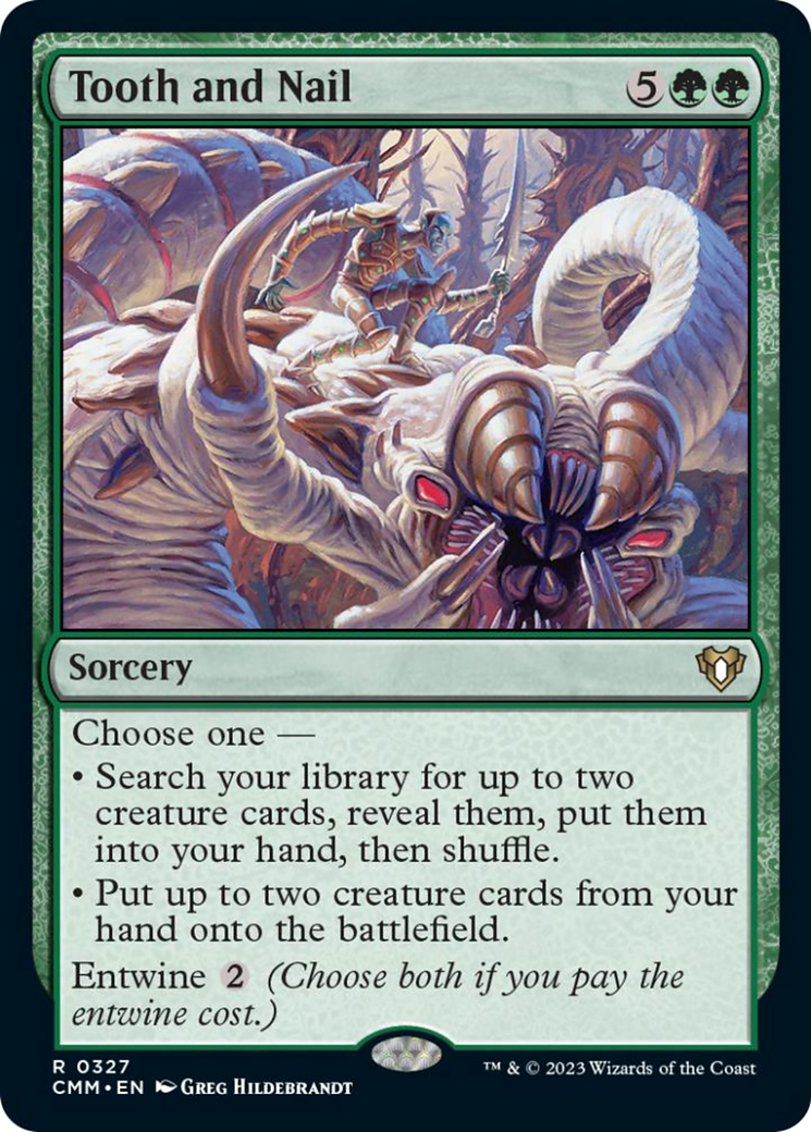 Tooth and Nail [Commander Masters] | Deep Dive Games St. Marys