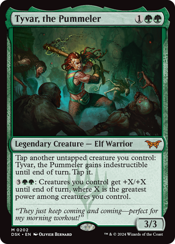 Tyvar, the Pummeler [Duskmourn: House of Horror] | Deep Dive Games St. Marys