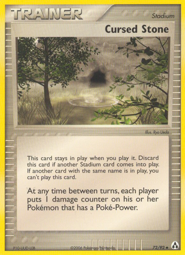 Cursed Stone (72/92) [EX: Legend Maker] | Deep Dive Games St. Marys