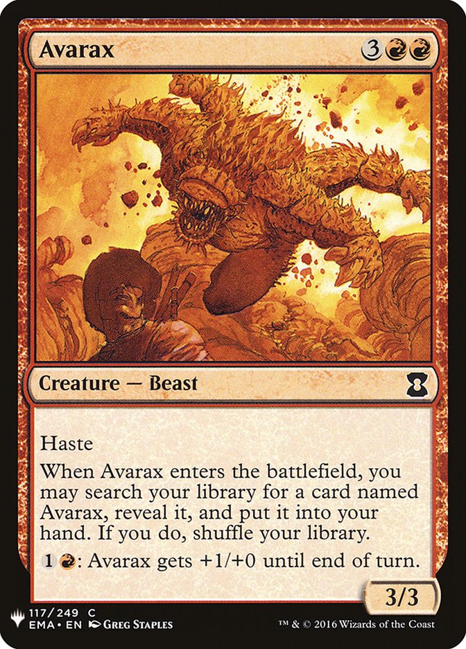 Avarax [Mystery Booster] | Deep Dive Games St. Marys