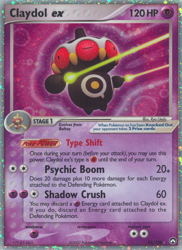 Claydol ex (93/108) [EX: Power Keepers] | Deep Dive Games St. Marys
