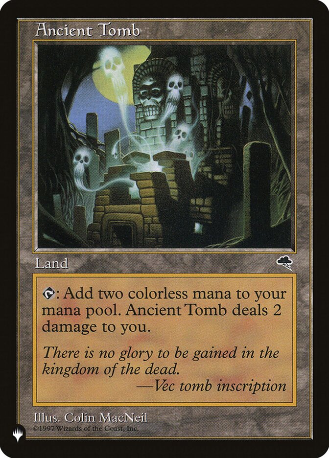 Ancient Tomb [The List] | Deep Dive Games St. Marys