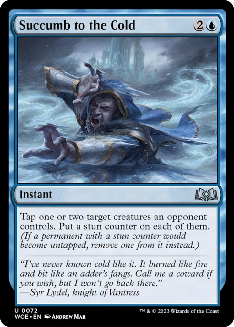 Succumb to the Cold [Wilds of Eldraine] | Deep Dive Games St. Marys