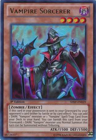 Vampire Sorcerer [SHSP-EN029] Ultra Rare | Deep Dive Games St. Marys