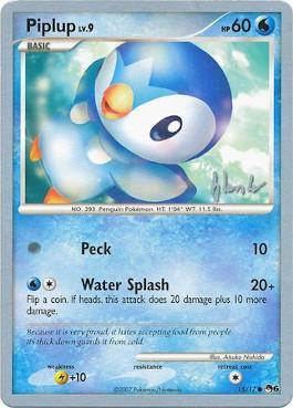 Piplup LV.9 (15/17) (Empotech - Dylan Lefavour) [World Championships 2008] | Deep Dive Games St. Marys