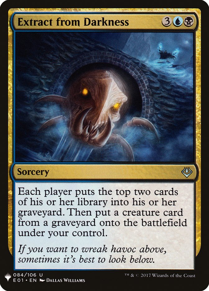 Extract from Darkness [Mystery Booster] | Deep Dive Games St. Marys