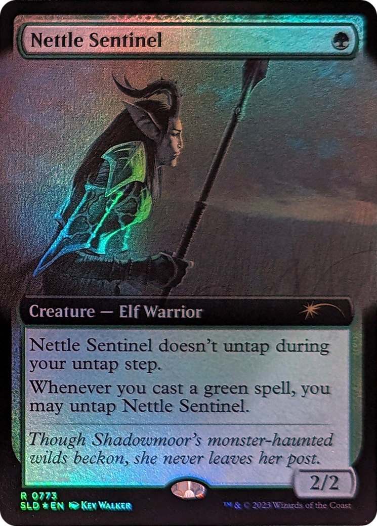Nettle Sentinel (Extended Art) [Secret Lair Drop Series] | Deep Dive Games St. Marys